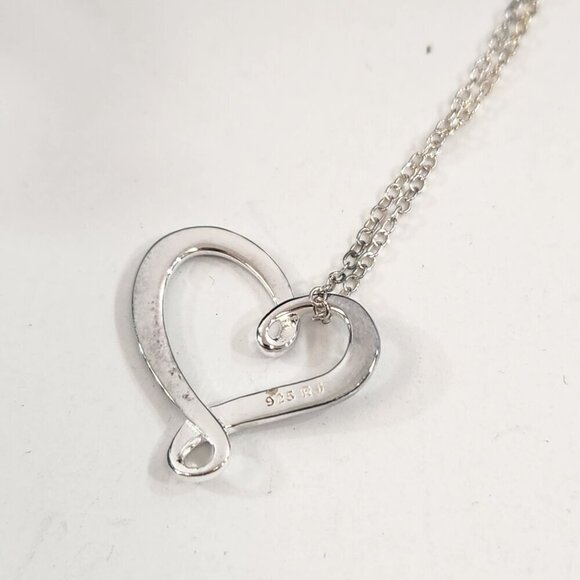 Avon Sterling Silver Necklace Bundle of 4 Hearts Angel Elephant Luxe - Picture 7 of 10